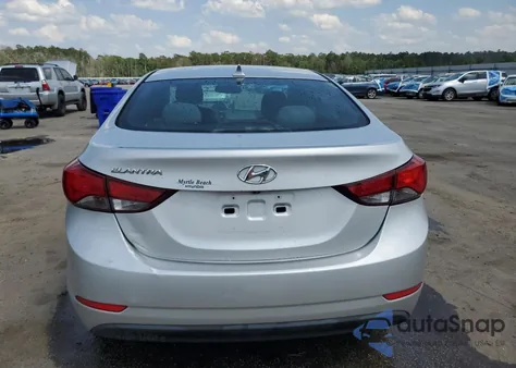 2015 Hyundai Elantra Se из США, поврежденный, VIN 5NPDH4AE6FH601419
